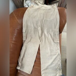 Genuine Suede Frankie Shop  cargo pants size large. Firm price.